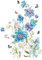 Dokeno Stickers Muraux Fleur de Pivoine,66 x 47 cm Sticker Muraux Fleurs Autocollant,Stickers Muraux Décoratifs Pivoine,Décoration murale avec sticker mural,Pour La Maison Décor Floral