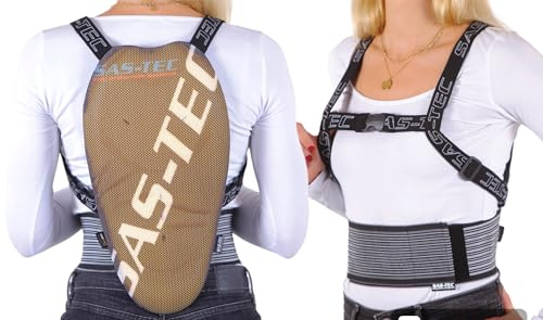 TLA - Protección de espalda SAS-TEC Nivel 2 | Protección Dorsal Unisex | Chaleco protector Dorsal para Moto Enduro - Quad | Protección Dorsal Ski - MTB - Riding - Snowboarding, ML