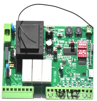 Scheda logica di ricambio per operatore cancello, Scheda di controllo for apricancello scorrevole AC, scheda di controllo professionale for cancello scorrevole, porta del garage, ricevitore, telecoman