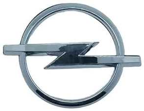 DFVBNH Auto Embleme für Opel Ampera, Logo Emblem Badge Aufkleber Abzeichen Aufkleber Motorhaube Mittlerer Kühlergrill Logo Dekoration Zubehör,11.8cm Seven Feet
