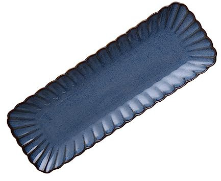 Holibanna 1 Pieza Plato De Sashimi Bandeja De Sushi Placas Para Servir Plato Rectangular Rectángulo Plato De Sushi Creativo Porción De Porcelana Platos Para Servir Plato De Salmón Cerámica