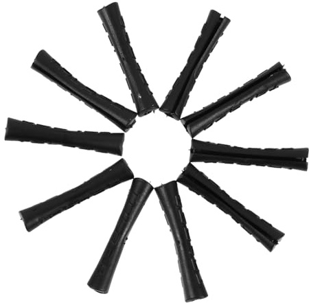 Alipis Bike Brake Cable Sleeve 10pcs Black Plastic Covers