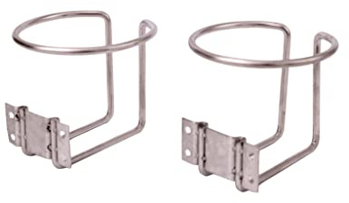 Paar Universal Edelstahl Getränkehalter Becherhalter Flaschenhalter Dosen Halter Für Marine Auto Boot LKW