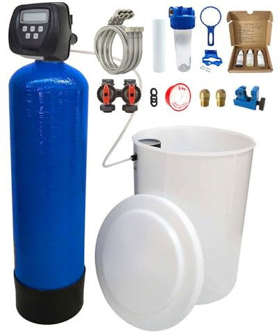 Addolcitore Acqua 75 Litri Clack WS100 V a doppio blocco Completo di accessori