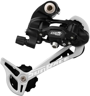 SunRace RDM97 Schaltwerk 9-Fach Langer Käfig schwarz/Silber