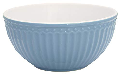 Greengate - Müslischale, Schale, Dessertschale - Alice - Porzellan - Sky Blue - 450 ml
