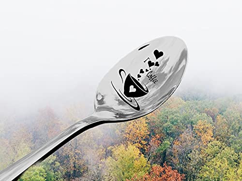 SpoonFromTheMoon Personalised Spoon, Customized Spoon, Personalized Spoons, Custom Engraved Spoon, Custom Spoon with Name, Personalised Engraving Spoon (1-2)