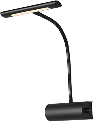 Trio Leuchten LED Wandleuchte Curtis 279770132, Metall Schwarz matt, inkl. 4 Watt LED, Dimmer, Flexarm