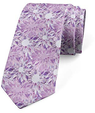 FJAUOQ Corbata moderna multicolor para hombre, Lila lavanda, Taille unique