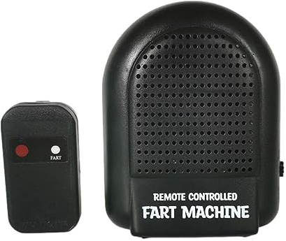 Huayeex Furzmaschine Mit Fernbedienung - Simulieren Furz-Geräuschmacher | Farts Machine | Furzgeräusche Spielzeug Für Par Scherzartikel | Furzbox Streichspielzeug Für Narrentag, Oder Alltag