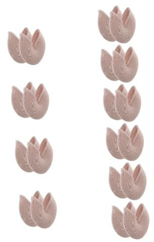 minkissy 10 Paar Fuß Zehenschutz tanzsocken tanzschuhe tanzsneaker dancing shoe schuhdeo Damenhausschuhe Pantoletten für Frauen Absätze Fußpolster Zehenkappen Ballett-Zehenschutz Fußschutz