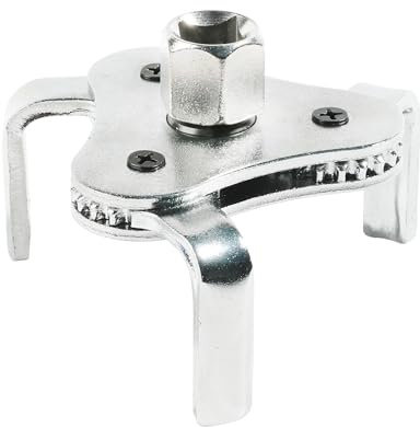 Flaconi Automotive Tool,Oil Filter Removal Tool,Oil Filter Wrench,Oil Filter Wrenches,Universal Filter Wrench,3 Jaw Adjustable Oil Filter Pliers for Cars,Motorcycles,Trucks,Diameter for 64mm-116mm