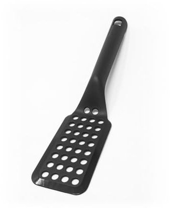 Berndes Pfannenwender - flache Form - ideal zu Kochen und Braten - Hitzebeständig bis 200 °C - schützt Pfannen und Töpfe vor Zerkratzen