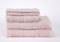 Eve | Toalla Algodón Peinado | 600 gr/m² | Suave, Absorbente y Duradera | Tamaño Lavabo Rosa