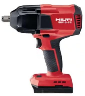 Hilti 22V NURON SIW 8 Lithium-Ion 1/2 Cordless Brushless Impact Wrench - Tool Only