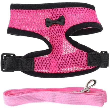 Gadpiparty Verstellbare Hühnerweste mit Zugseil Atmungsaktives Netzgewebe Komfortables Trainingsgeschirr für Hühner Enten und Gänse Robustes Zuggeschirr für Outdoor spaziergänge und