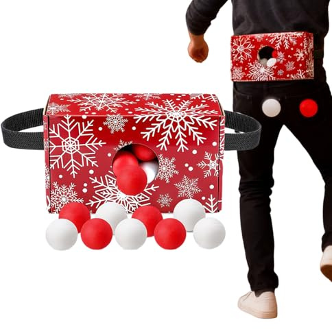 Box Und Bälle Spiel - Weihnachten Party Aktivitäten - Feiertags Party Swing Twerk Spiele | Für Erwachsene Thanksgiving Geburtstag Herbstzeit Neues Jahr Feierlichkeiten Garten Hof Outdoor Indoor