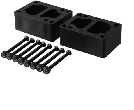CashMuch Cuscinetti riser per skateboard e longboard da 30 mm, con bulloni da 53 mm, facile installazione e forte effetto ammortizzante
