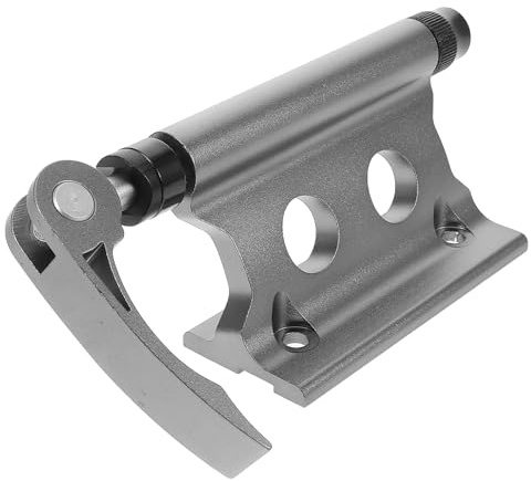 GLEAVI Support de Fourche de Vélo en Alliage Fixation Rapide, Montage Vertical et Horizontal pour Transport en Remorque ou Caisse à Outils
