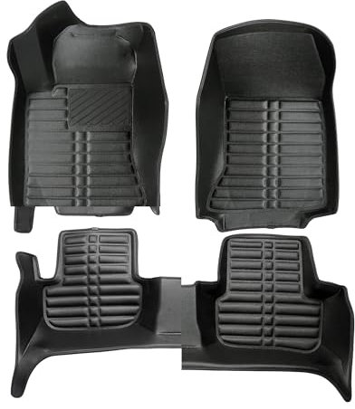 5D Premium Auto Fussmatten TPE Set Passend für Mercedes Benz B Klasse (W246) Baujahr 2011-2018 I 100% Passgenau Geruchlos Allwetter Fussraumschale