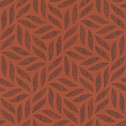 Rasch Tapeten Vliestapete (Floral) Rot schwarze 10,05 m x 0,53 m Kalahari 704655