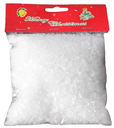 HoveeLuty Neige Artificielle en Poudre Neige Artificielle Fausse Neige Artificielle Enfants de Poudre de Décoration Effectuer Un Accessoire pour la fête de Noël Décoration Enfants Cadeau
