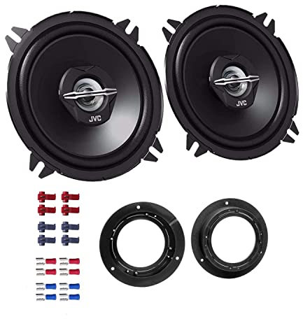 JVC CS-J520X Auto Lautsprecher Boxen 500 Watt 13 cm 2 Wege Koax passend für Mercedes A-Klasse (W169) 2005-2012 Türen Heck