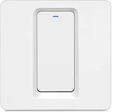 Lancoon Pulsante Senza fili Interruttore Della luce Intelligente APP del Telefono Partita Veloce Telecomando Vocale Adatto per Lampada da Soffitto a LED con filo Singolo a L(1Gang)