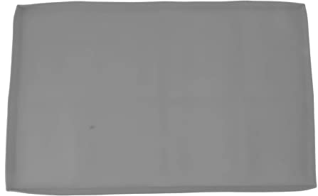 Jenngaoo Tapis de Plaque de Cuisson en Silicone, Tapis de Protection en Silicone, Tapis de Couverture de Plaque de Cuisson en Silicone, Tapis de Barbecue Réutilisable pour Feuilles(36in-Gris)