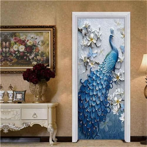 3D Türtapete Selbstklebend 85 X 215 Cm Diy Wandbild Pvc Wasserdicht Pvc Türtattoos Türposter Türaufkleber Fototapete Türfolie Für Tür,Wohnzimmer,Schlafzimmer - Türkunst -221419-73719