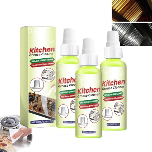 YQQYMBD Pickskart Küchenfettreiniger Mehrzweck-Küchenreiniger Mehrzweck-Öl- und Fleckenreiniger Kraftvoller Fleckenentferner-Schaumreiniger für Herdplatten und Arbeitsplattenöfen