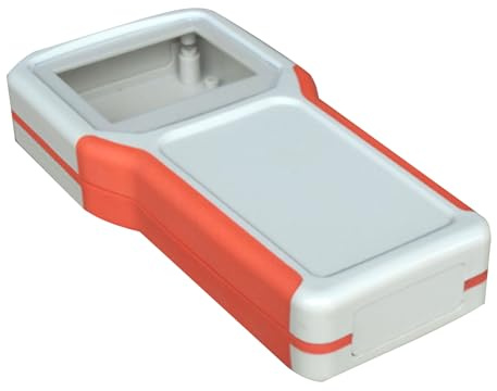 MACHSWON ABS Junction Box 204mmx100mmx35mm Portable Handheld Instrument Case Boxes Waterproof Dustproof Outdoor Project Box Cable Connection Protective Enclosure Orange