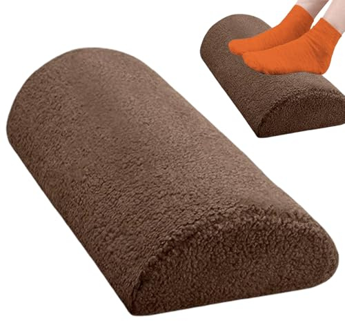 Cuscino poggiapiedi reclinabile, cuscino a mezzaluna con fascia elastica, per divano multifunzionale per testa/collo/vita/gamba 23x10x4 poltrona reclinabile
