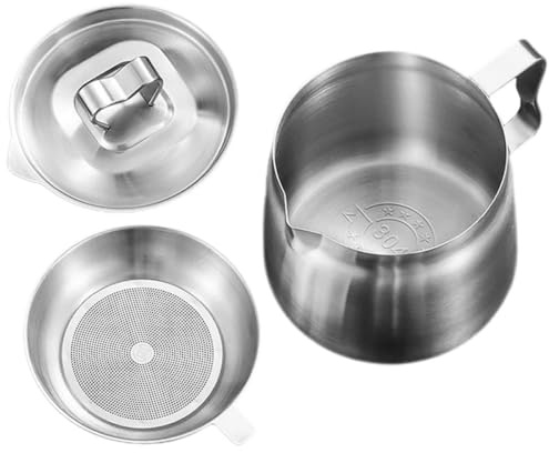 ARTSEWPLY Aceitera de Cocina de Acero Inoxidable 304 Filtro Integrado Capacidad 20L Colador Fino para Aceite y Grasa Recipiente Práctico para Filtrar y Almacenar Aceite Usado en Cocina