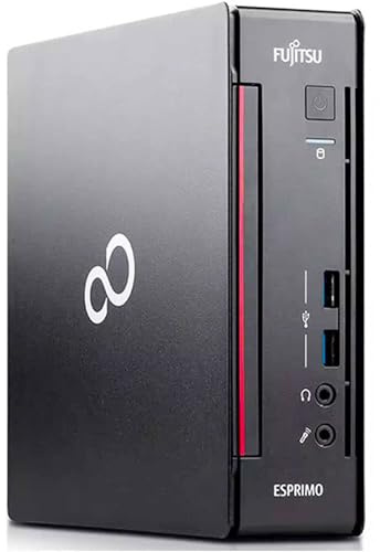 Fujitsu Mini PC Computer Desktop Esprimo Q558, Processore Core i5-8400T, Memoria Ram 8GB, Disco SSD 240GB, Win 11 PRO (Ricondizionato)