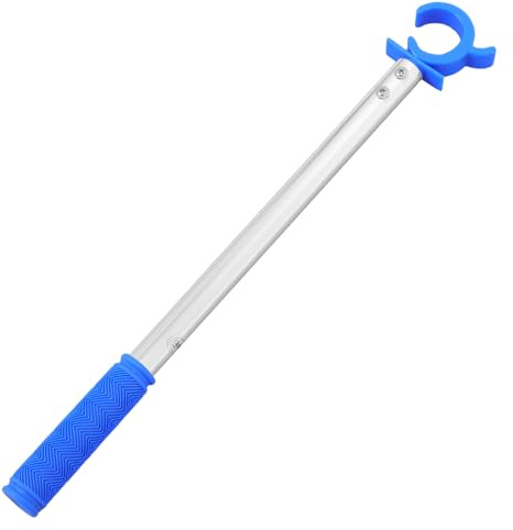 TIKODIDA Bastone Apri Finestra in Metallo e Plastico, Sicuro e Affidabile per Apertura di Finestre Alte, per Scuole e Cucine, Strumento Pratico per Aprire Tende e Persiane