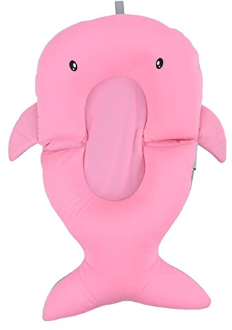 Babywanne, bequemes Wickeln um die Babywanne.Schwenkverstellung,weiche Auflage zu Hause,unter Rosa