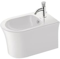 Duravit White Tulip Wand Bidet 370x540mm, 22931500001, Farbe: Weiß