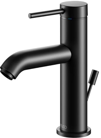 Keuco Waschtisch-Einhebelmischer 100 IXMO Soft Ausl. 114mm, m Abl-Garnitur, sw matt