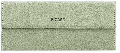 Picard Brillenetui Taste | Brillenetui Damen aus genarbtem, hochwertig verarbeitetem Echtleder | Sonnenbrillen Etui mit schnellem Verschluss durch Druckknopf | modernes und elegantes Design