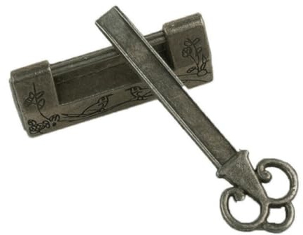 Vorhängeschloss aus Messing im Vintage-Stil, 2 Stück, mit Schlüsseln im alten Stil, für Handtaschen, Schmuckkästchen, kleines Gepäck, Basteltagebücher