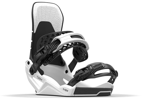 ThirtyTwo Fijaciones para snowboard T32M Fase Volcom Edition con Surfy Flex y absorción de impactos - Talla M - Volcom