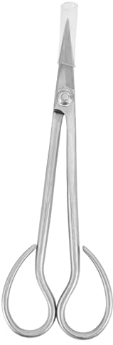 Forbici da giardinaggio in vaso con manico lungo Forbici da potatura in acciaio inossidabile Attrezzo da giardinaggio giapponese Bonsai Cura per giardino Foglia Germoglio Fiore