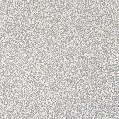 Grey Flecked Stone Magic Vinyl Flooring 2.8mm Thick Lino Roll Bathroom Kitchen (2m Wide x 3m Long)