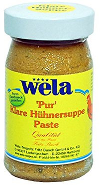 Klare Hühnersuppe 'Pur' - wela 1/4 Glas