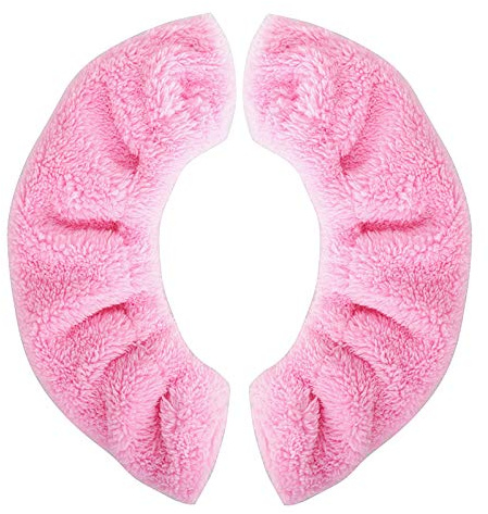 1 paire de protections de lame de patinage sur glace pour patins à glace artistique, pour adultes, jeunes, enfants (taille L, rose)