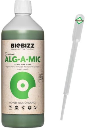 Weedness BioBizz ALG-A-Mic 10 litros - Fertilizante natural Cultivo interior Tomates Líquido Orquídeas Bonsái Orgánico
