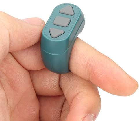 Bluetooth Remote Control Page Turner für , Wireless Page Turner Ring mit Stabilem Signal für Smartphone APP