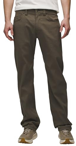 prAna Men's Brion Pant, Mud, 34 x 30