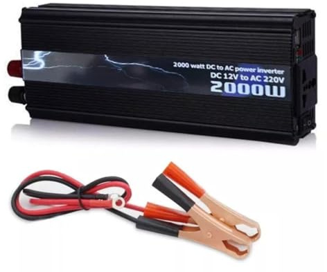 Generico INVERTER 2000W 12V 220V TRASFORMATORE AUTO CAMPEGGIO BARCA PC PRESA USB